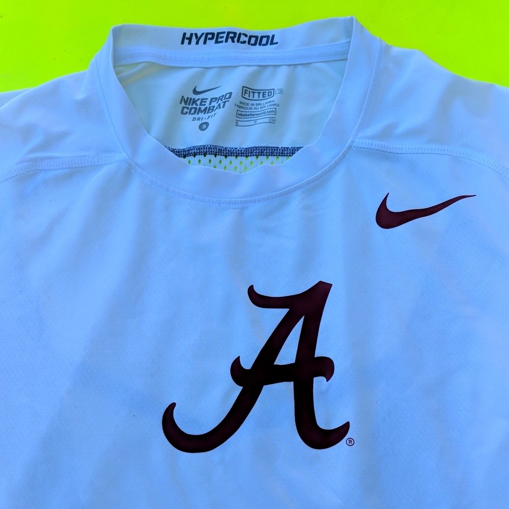 Alabama Crimson tide Nike Pro Combat shirt small